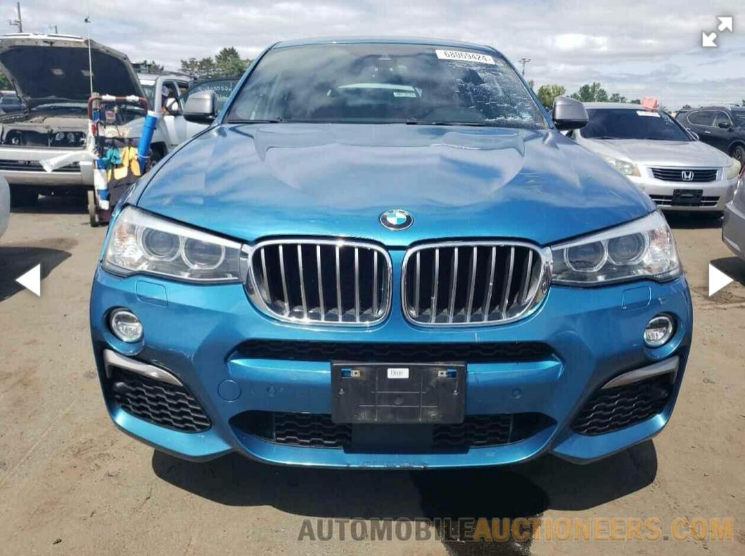 BMW X4 2018 Blue vin: 5UXXW7C55J0W64016